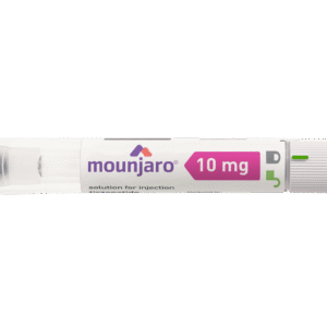 Mounjaro Tirzepatida 10mg Solução Injetável 0,5ml + 4 Canetas Aplicadoras